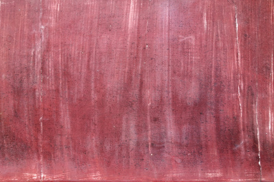 红色老旧木板
