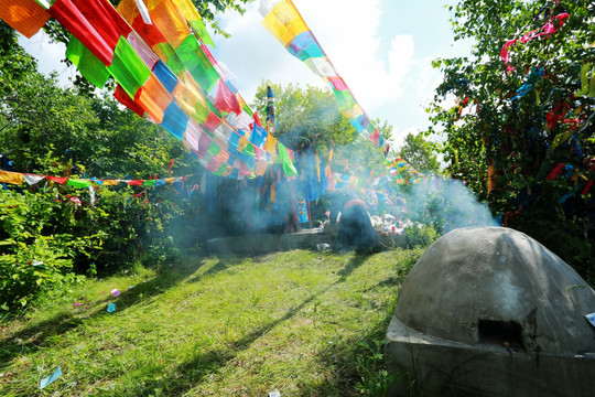 布里亚特蒙古族祭敖包