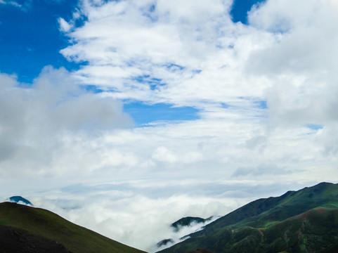 高山云雾