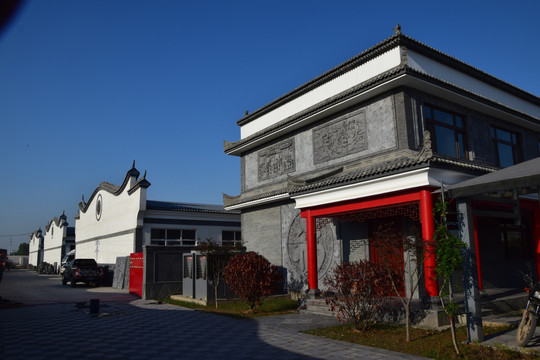 唐语砖雕建筑