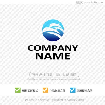 海豚 LOGO设计