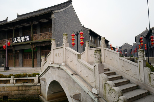 河下古镇 传统建筑 中式建筑