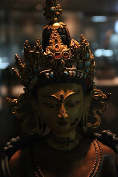 拉萨 西藏博物馆 佛造像