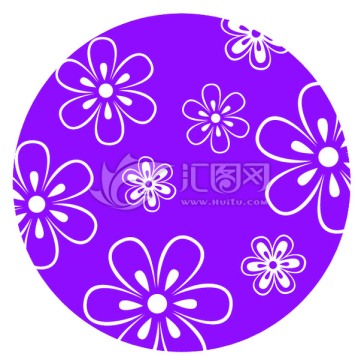 簡單花紋