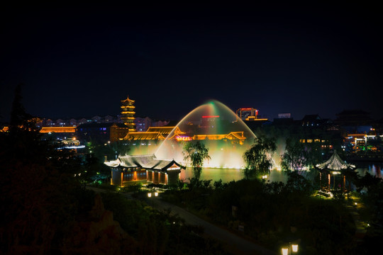 青州宋城音乐喷泉