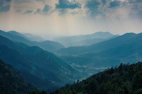 天堂山风光