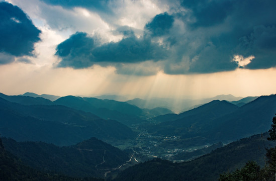 天堂山风光