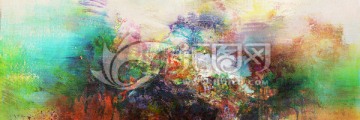 抽象畫 中式風(fēng)格 中國風(fēng) 畫
