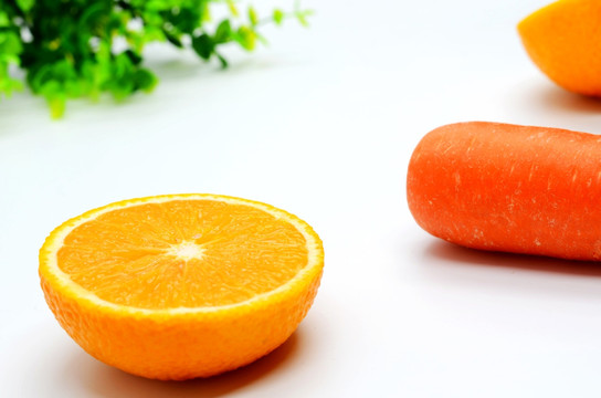胡萝卜和橙子