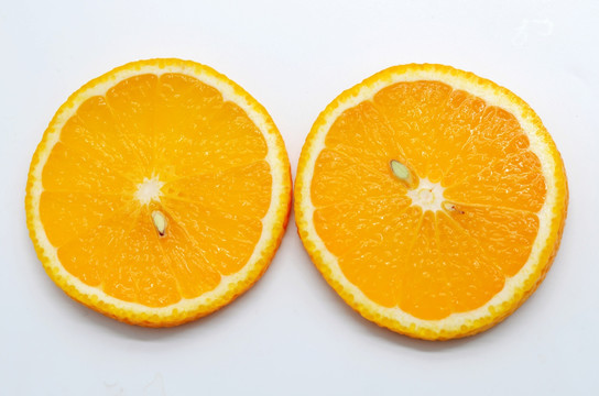 橙子切片 柑橘切片 水果切片
