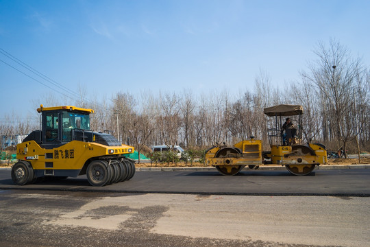 道路施工