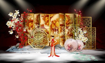 中式婚禮 婚禮場景 傳統(tǒng)婚禮
