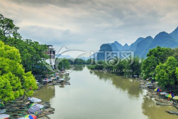 桂林山水漓江风光