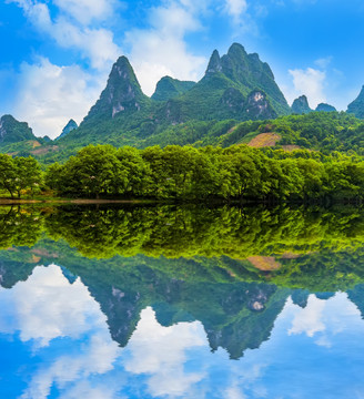 桂林山水漓江风光