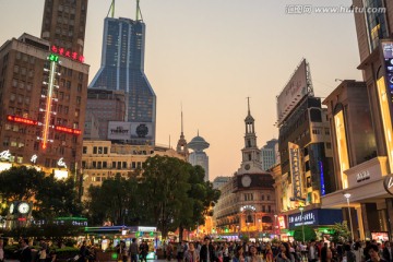 上海南京路夜景