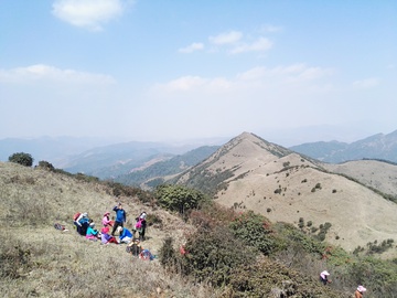 春天组团徒步登山踏青活动