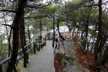 武功山登山道