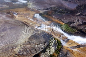 武功山山涧小溪