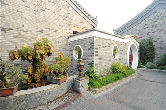 仿古建筑 中式餐饮