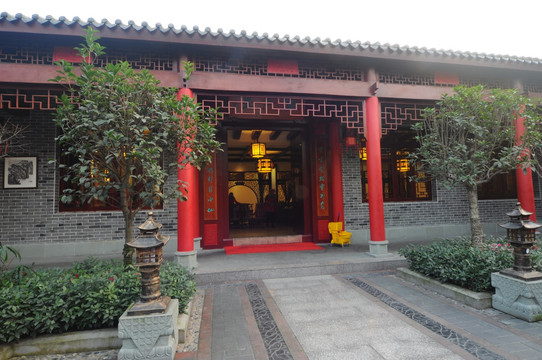 仿古建筑 中式餐饮