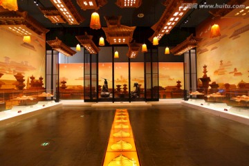 大報恩寺遺址 燈光 文物