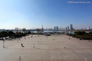 南京 地标建筑 建筑 玄武湖