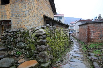 石头屋 巷子 小路