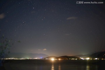 洱海夜景