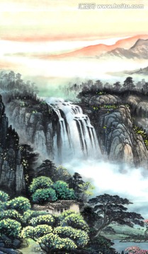 國畫山水