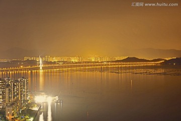 深圳湾夜景