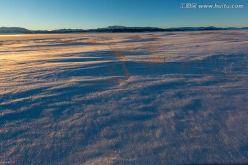 雪地纹路