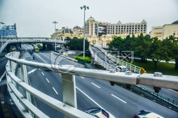 澳门马路街景