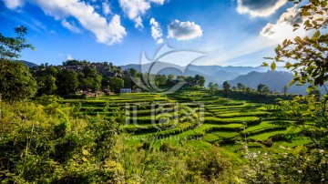 南岗排瑶寨全景