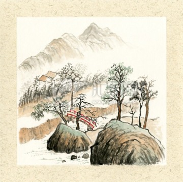 国画山水画