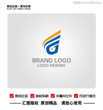 G 金融 科技 地产LOGO