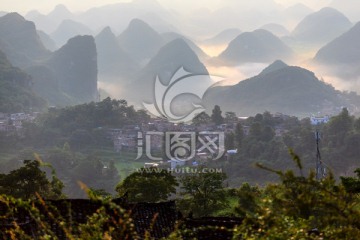 南岗排瑶寨沿途风景