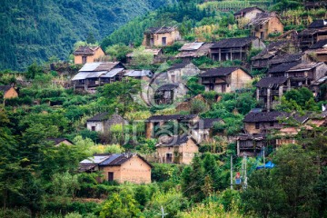 油岭瑶寨全景