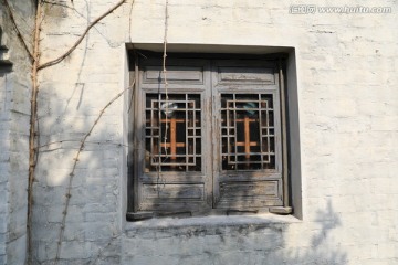 中式古代窗格