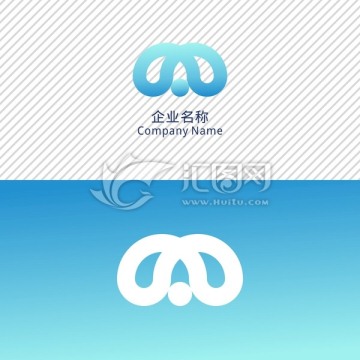字母X W創(chuàng)意logo