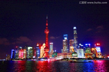 上海 东方之珠 夜景