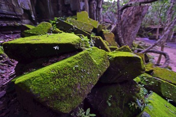 吴哥窟废墟