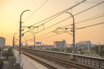 地铁线 地铁进站