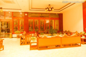 中式酒店红木家具