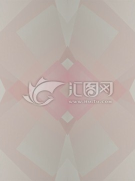 紅色幾何抽象拼接面立體背景高清