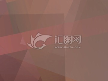 紅色幾何抽象拼接面立體背景高清