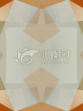 紅色幾何抽象拼接面立體背景