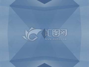 藍(lán)色幾何抽象拼接面立體背景高清