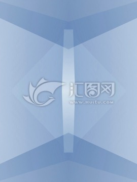 藍(lán)色幾何抽象拼接面立體背景高清