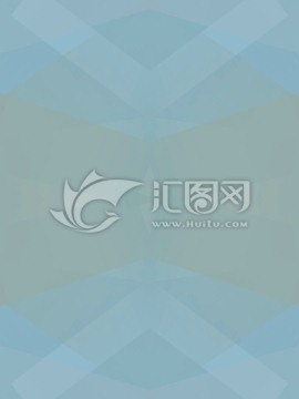 藍(lán)色幾何抽象拼接面立體背景高清