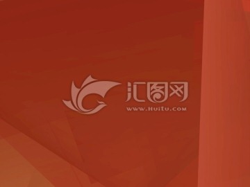 紅色幾何抽象拼接面立體背景高清